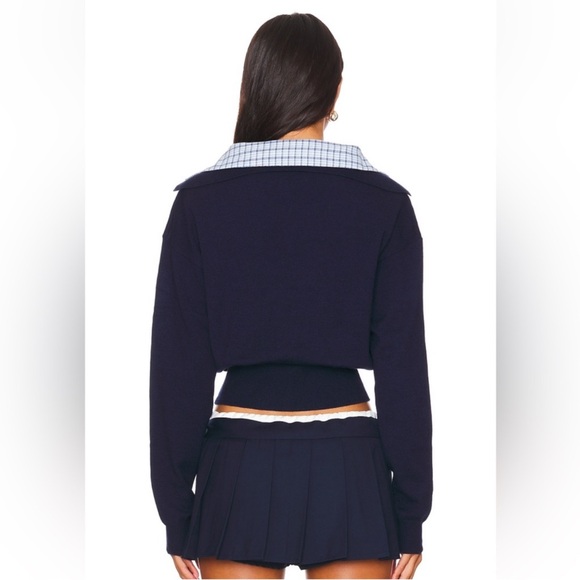 Racquet Club Knit Polo in Navy
LIONESS - Picture 8 of 9